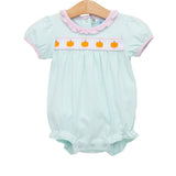 Trotter Street Pumpkin Ribbon Girls Bubble