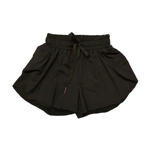 Belle Cher Black Butterfly Shorts