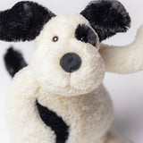 Jellycat Rufferty Black & Cream Puppy- Small