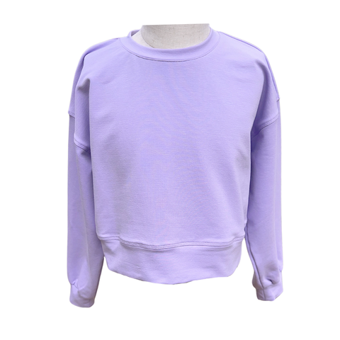 Pleat Collection Purple Dora Sweatshirt