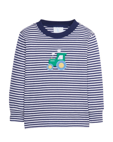 Little English Tractor Applique Tee