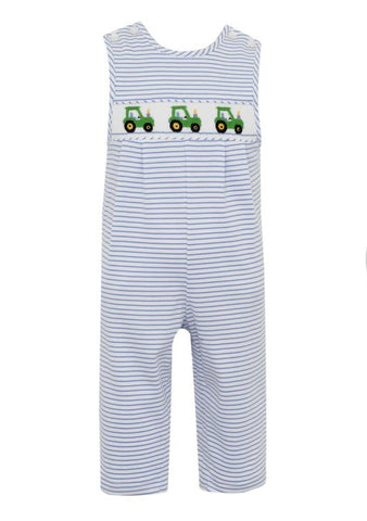 Petit Bebe Knit Tractor Long Jon Jon