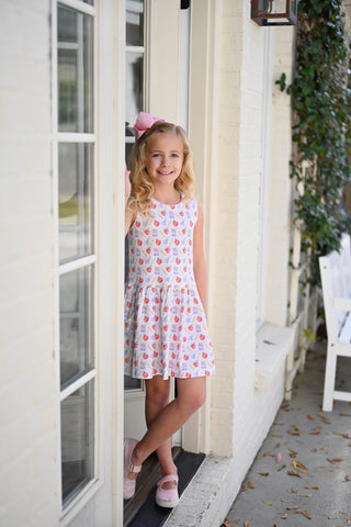 James & Lottie Pima Back to School Wendy Drop Waist Dress PreSale