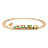 Wooden Story Farm Train w /Tracks