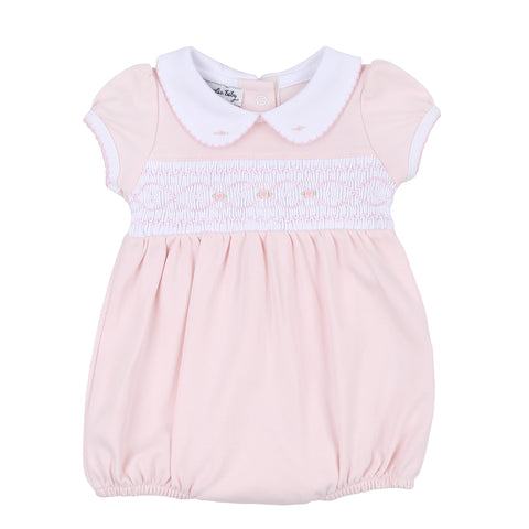 Magnolia Baby Abby & Alex Smocked Collared Girls Bubble