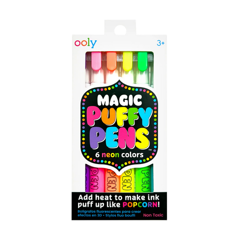 Ooly Magic Puffy Neon Pens
