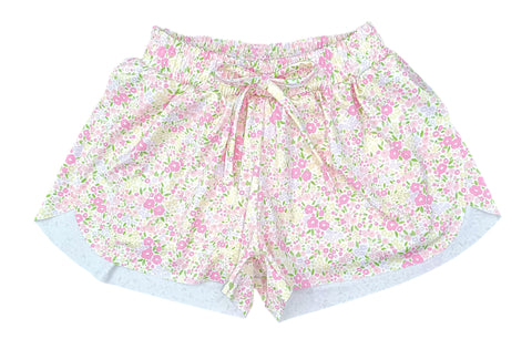 Be Elizabeth Fushia Floral Butterfly Shorts *Pre Sale*