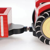 Le Toy Van Wooden Farm Yard Tractor & Trailer