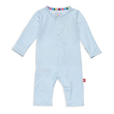 Magnetic Me Blue Dot Footie/Coverall
