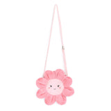 Mon Ami Pink Flower Purse