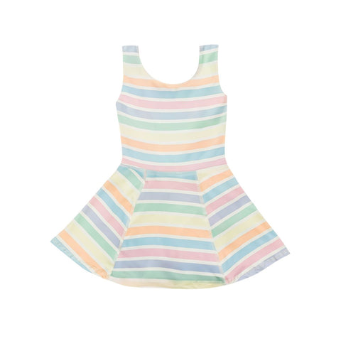 pastel athletic dress Baby Blue Sleeveless Wrap Front Tie Athletic Dress