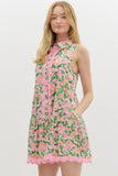Lilly Pink Floral Dress
