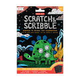 Ooly Mini Scratch & Scribble Art Kit: Dino Days