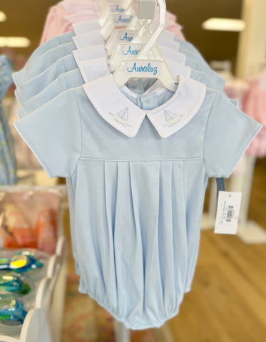 Auraluz Light Blue Sailboat Bubble