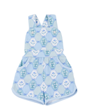 Cypress Row Floral Blues Juliet Jumper