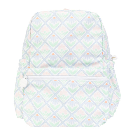 Apple of My Isla Pastel Floral Backpack- Large