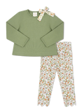 Lullaby Set Hearthside Floral Madeline Legging Set
