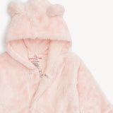 Magnetic Me Pink Blossom Minky Bear Jacket