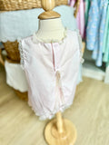 Baby Sen Light Pink Heirloom Anna Bloomer Set