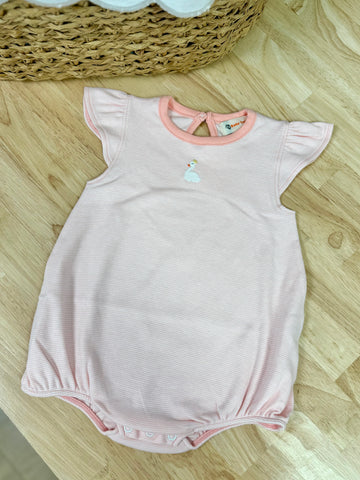 Luigi Kids Peach Stripe Swan Bubble