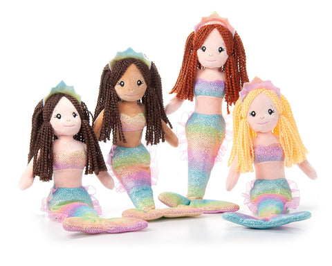 The Petting Zoo Ombrez Mermaids 17"