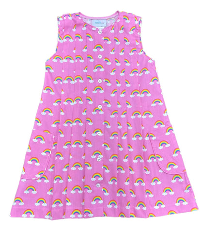 James & Lottie Pink Rainbow Reagan Dress