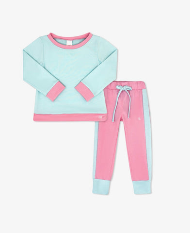 Set Athletics Mint & Cotton Candy Selena Jogger Set