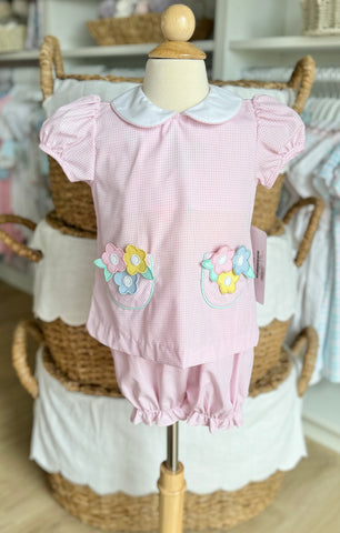 Claire & Charlie Flower Pocket Bloomer Set