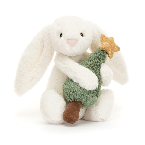 Jellycat Christmas Tree Bashful Bunny