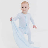 Magnetic Me Blue Dot Footie/Coverall