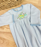 Squiggles by Charlie Airplane Long Sleeve Bubble