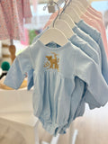 Squiggles by Charlie Blue Fawn Long Sleeve Bubble