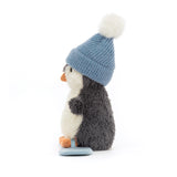 Jellycat Snowboarding Peanut Penguin