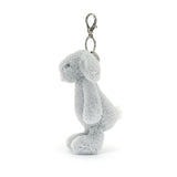Jellycat Silver Bashful Bunny Bag Charm