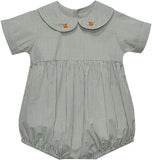 Remember Nguyen Sage Mini Gingham Pumpkin Bullion Bubble
