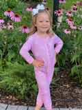 James & Lottie Knit Set Sail Girls One Piece Pajama *Pre Sale*