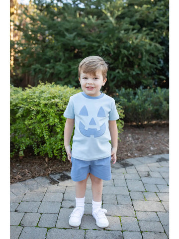 Grace & James Kids Jack O Lantern Short Set
