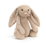 Jellycat Beige Bashful Bunny- Multiple Sizes