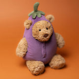 Jellycat Bartholomew Eggplant Bear
