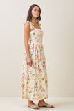 Fruit Printed Maxi Dress
