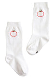 Little English Apple Knee Socks