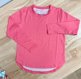 Honesty Pink Lemonade Performance Long Sleeve Top