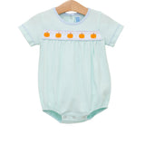 Trotter Street Pumpkin Ribbon Boys Bubble