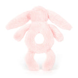 Jellycat Pink Bashful Bunny Ring Rattle