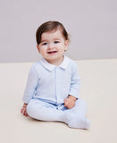 Kissy Kissy Pale Blue New Beginnings Footie