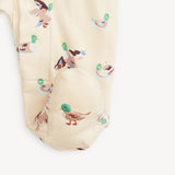 Magnetic Me Organic Cotton Quack Me Up Footie & Coverall
