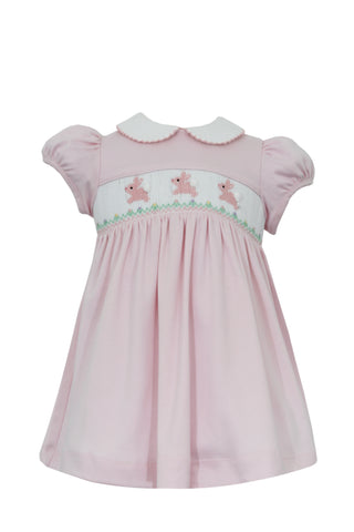 Petit Bebe Smocked Bunny Dress