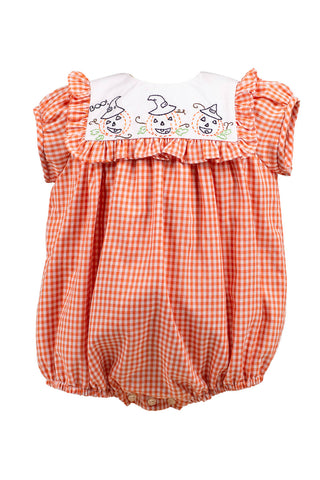 The Proper Peony Jack O'Lantern Girl Bubble