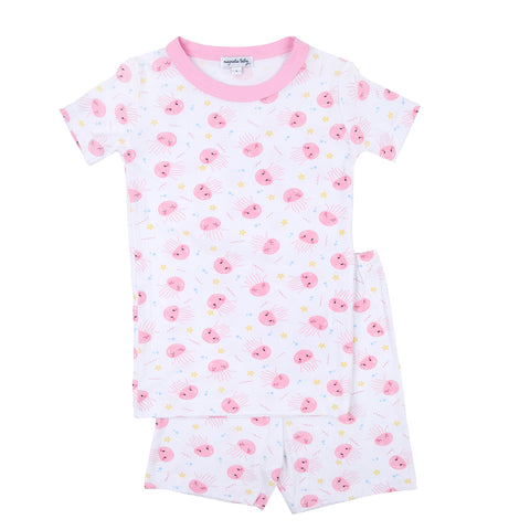 Magnolia Baby Girls Joyful Jellyfish Short Pajamas