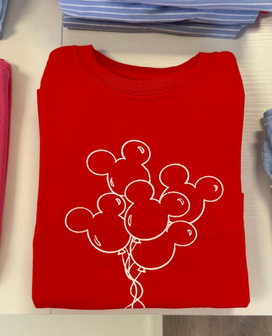 Mustard & Ketchup Kids Red Ears Balloon Tee